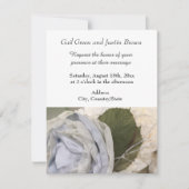 Invitation Carton d'invitation de mariage aux pivoines (Devant)