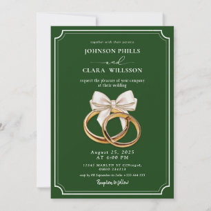 Invitation Carton d'invitation de mariage avec code QR vidéo