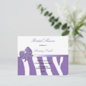 Invitation Carton d'invitation de mariage avec impression de (Debout devant)