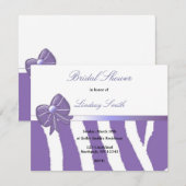 Invitation Carton d'invitation de mariage avec impression de (Devant / Derrière)