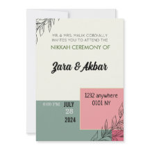 Carton d'invitation de mariage, carton d'invitatio