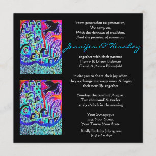 Invitation Carton d'invitation de mariage - Colombe de la Pai