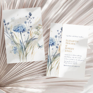 Invitation Carton d'invitation de mariage de jardin à l'hydra
