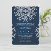 INVITATION CARTON D'INVITATION DE MARIAGE DE STYLE INDIEN ARG (Debout devant)