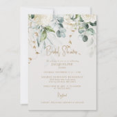 Invitation Carton d'invitation de mariage élégant Hydrangea b (Devant)