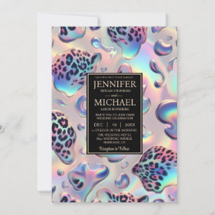 Invitation Carton d'invitation de mariage exotique chic