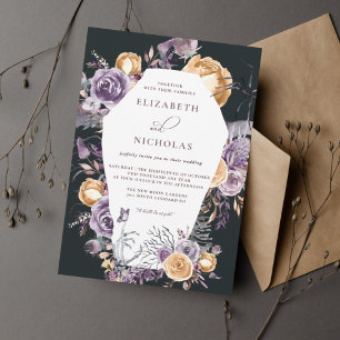 Invitation Carton d'invitation de mariage Halloween 'Jusqu'à 