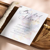 Invitation Carton d'invitation de mariage papillon pastel