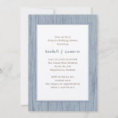 Invitation Carton d'invitation de mariage pour couples au gra (Devant)