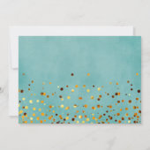 Invitation Carton d'invitation demoiselle d'honneur pailleté (Dos)