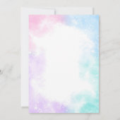 Invitation Carton d'invitation double ballerine (Dos)