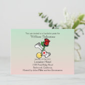 Invitation Carton d'invitation drôle pour un enterrement de v (Debout devant)