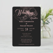 Invitation Carton d'invitation élégant pour une soirée de mar (Debout devant)