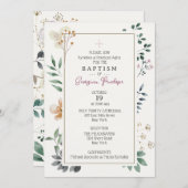 Invitation Carton d'invitation encadré de Georgina (Devant / Derrière)