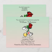 Invitation Carton d'invitation enterrement de vie de garçon d (Devant / Derrière)