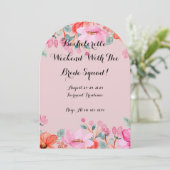 INVITATION CARTON D'INVITATION ENTERREMENT DE VIE DE JEUNE FI (Debout devant)