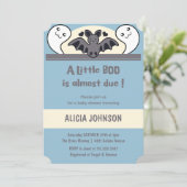 Invitation Carton d'invitation Halloween pour un gentil fantô (Debout devant)