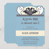 Invitation Carton d'invitation Halloween pour un gentil fantô (Devant / Derrière)