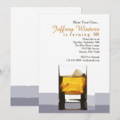 Invitation Carton d'invitation "Levez votre verre" (Devant / Derrière)