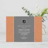 Invitation Carton d'invitation Mini Dots (Debout devant)