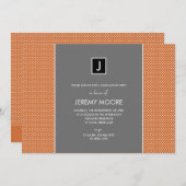 Invitation Carton d'invitation Mini Dots (Devant / Derrière)