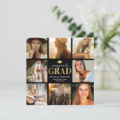 Invitation Carton d'invitation moderne pour une fête de remis (Debout devant)