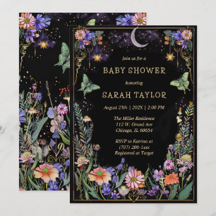 Invitation Carton d'invitation modifiable pour une baby showe