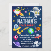 Invitation Carton d'invitation modifiable pour une fête dans (Devant)