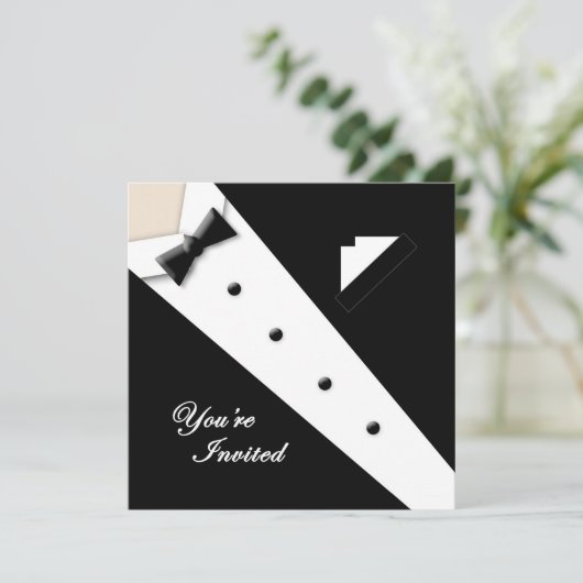 INVITATION CARTON D'INVITATION MULTI-USAGE - (Debout devant)