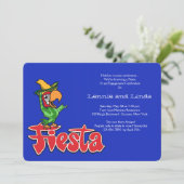 Invitation Carton d'invitation Perroquet de Fiesta (Debout devant)