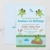 Invitation Carton d'invitation personnalisable avec des greno (Devant / Derrière)