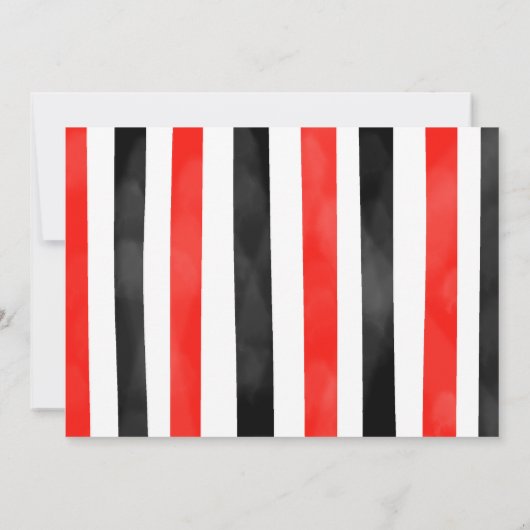 Invitation Carton d'invitation photo Bowling modifiable noir (Dos)