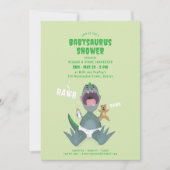 Invitation Carton d'invitation pour Baby Shower au thème de B (Devant)