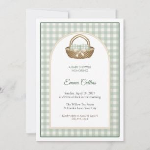 Invitation Carton d'invitation pour Baby Shower Cadeau de nai