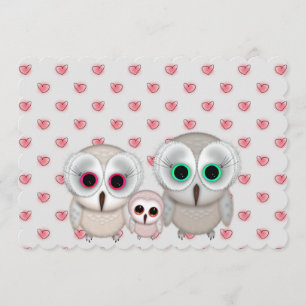 Invitation Carton d'invitation pour Baby Shower Famille de Ch
