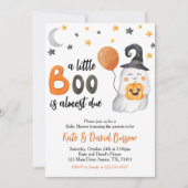 Invitation Carton d'invitation pour Baby Shower Little Boo (Devant)