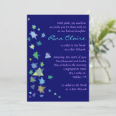 Invitation Carton d'invitation pour Bar Mitzvah / Bat Mitzvah (Debout devant)