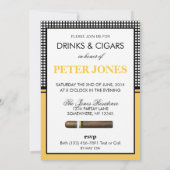 Invitation Carton d'invitation pour célébration d'anniversair (Dos)