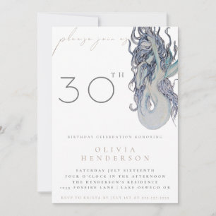Invitation Carton d'invitation pour fête d'anniversaire de si