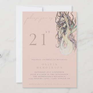 Invitation Carton d'invitation pour fête d'anniversaire de si