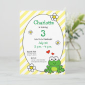 Invitation Carton d'invitation pour fête d'anniversaire Greno (Debout devant)