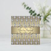 Invitation Carton d'invitation pour fête pour toutes occasion (Debout devant)