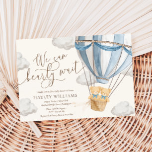 Invitation Carton d'invitation pour la baby shower de jumeaux