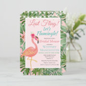 Invitation Carton d'invitation pour la fête prénuptiale du Fl (Debout devant)