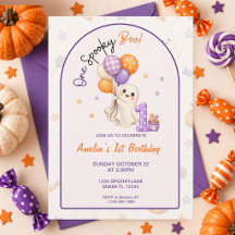 Carton d'invitation pour le 1er anniversaire de On