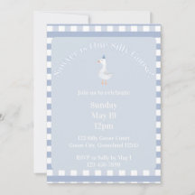 Carton d'invitation pour le 1er anniversaire de Si