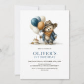 Invitation Carton d'invitation pour le 1er anniversaire de vo (Devant)
