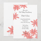 Invitation Carton d'invitation pour le brunch de mariage au l (Devant / Derrière)