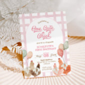Invitation Carton d'invitation pour le premier anniversaire d