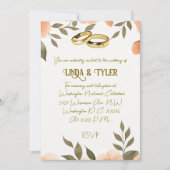 INVITATION " CARTON D'INVITATION POUR MARIAGE " (Devant)